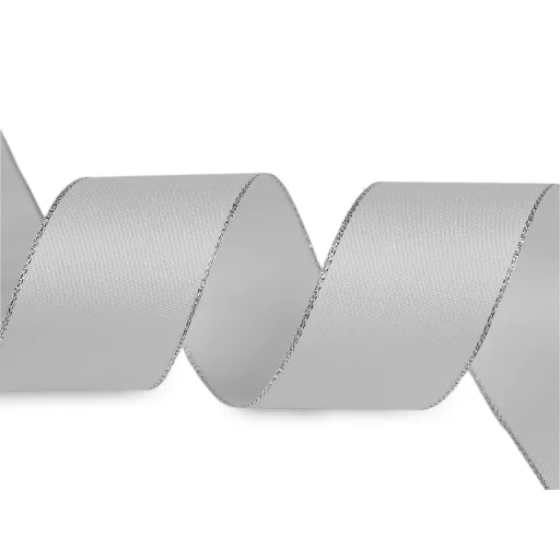 Taft szalag lurexel szélessége 40 mm