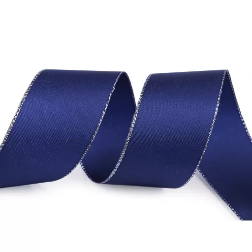 Taft szalag lurexel szélessége 40 mm