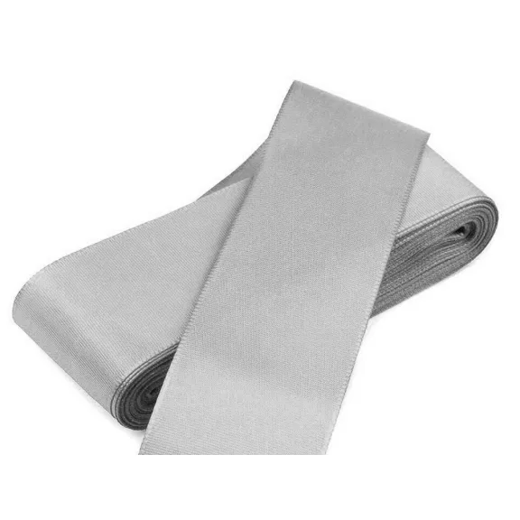 Taft szalag 40 mm-es - 841 világos szürke (10 m-es csomagolás) Taft szalag 40 mm-es - 841 világos szürke (10 m-es csomagolás)