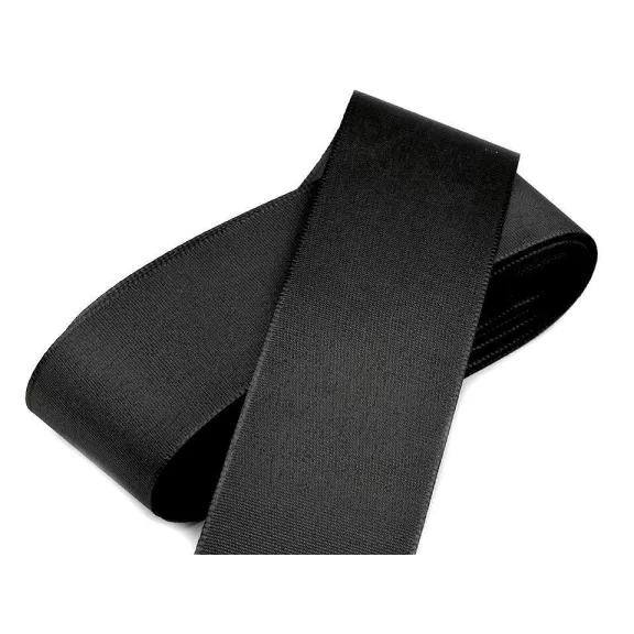 Taft szalag 40 mm-es - 900 fekete (50 m-os csomagolás) Taft szalag 40 mm-es - 900 fekete (50 m-os csomagolás)