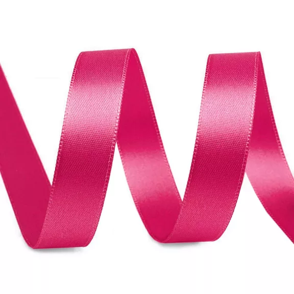Szatén szalag kétoldalas szélessége 15 mm - 633 pink (100 m-os csomagolás) Szatén szalag kétoldalas szélessége 15 mm - 633 pink (100 m-os csomagolás)