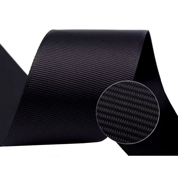 Ripsz Grosgrain szalag 40 mm-es - 15 fekete (90 m-os csomagolás) Ripsz Grosgrain szalag 40 mm-es - 15 fekete (90 m-os csomagolás)