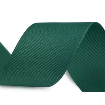   Ripsz Grosgrain szalag 40 mm-es - 14 zöld sötét (15 m-os csomagolás)