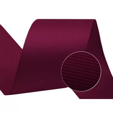   Ripsz Grosgrain szalag 40 mm-es - 23 bordó (90 m-os csomagolás)