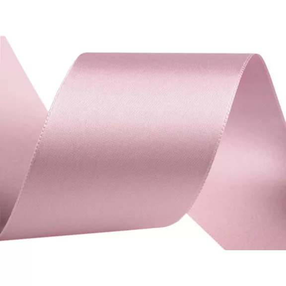 Atlaszszalag kétoldalas szélessége 50 mm - 607 púderrózsaszín (180 m-os csomagolás) Atlaszszalag kétoldalas szélessége 50 mm - 607 púderrózsaszín (180 m-os csomagolás)