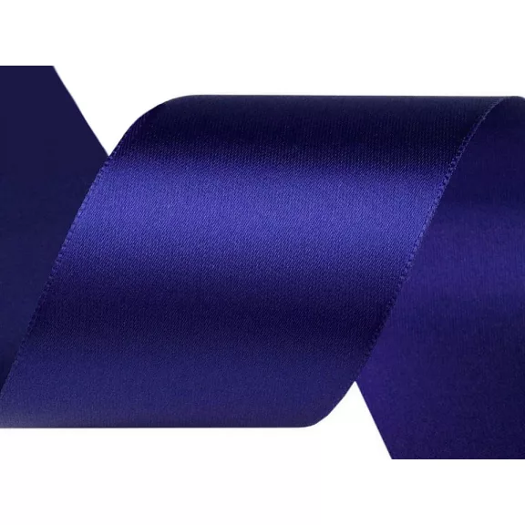 Atlaszszalag kétoldalas szélessége 50 mm - 415 mélykék (20 m-es csomagolás) Atlaszszalag kétoldalas szélessége 50 mm - 415 mélykék (20 m-es csomagolás)