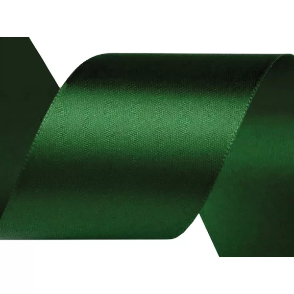 Atlaszszalag kétoldalas szélessége 50 mm - 315 zöld sötét (20 m-es csomagolás) Atlaszszalag kétoldalas szélessége 50 mm - 315 zöld sötét (20 m-es csomagolás)
