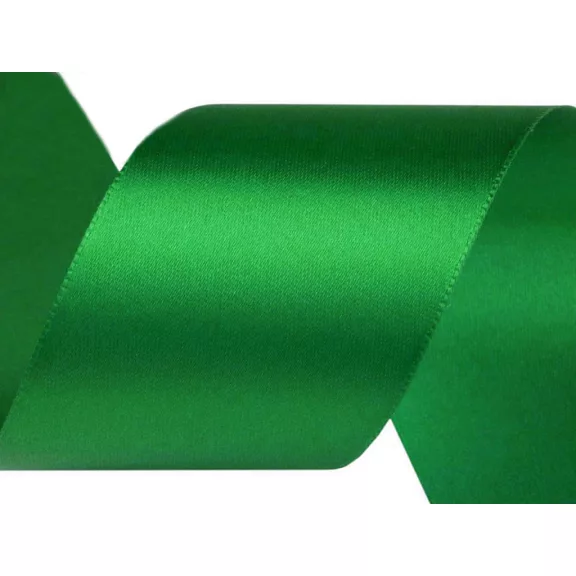 Atlaszszalag kétoldalas szélessége 50 mm - 309 zöld (100 m-os csomagolás) Atlaszszalag kétoldalas szélessége 50 mm - 309 zöld (100 m-os csomagolás)