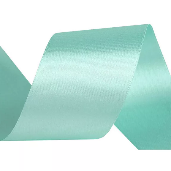 Atlaszszalag kétoldalas szélessége 50 mm - 342 menta (20 m-es csomagolás) Atlaszszalag kétoldalas szélessége 50 mm - 342 menta (20 m-es csomagolás)