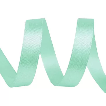   Atlasz szalag 5 m-es kötegek szélessége 10 mm - 181 menta (5 m-os csomagolás)