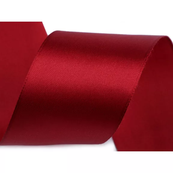 Szatén szalag szélessége 50 mm - 48L sötétpiros (22,5 m-os csomagolás) Szatén szalag szélessége 50 mm - 48L sötétpiros (22,5 m-os csomagolás)