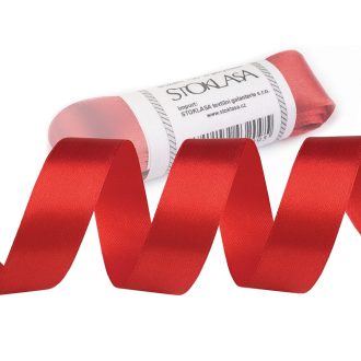Szatén szalag 5 m-es kötegek szélessége 25 mm
