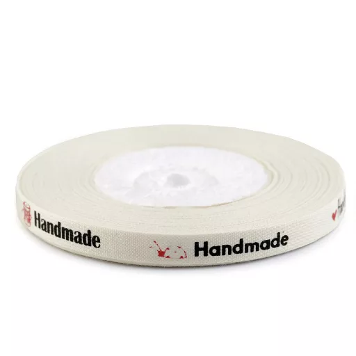 Pamut szalag szélessége 10 mm Handmade