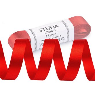 Szatén szalag kétoldalas csomag 5 m széles 15 mm