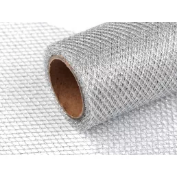 Dekorációs szalag / háló lurexel szélessége 15 cm