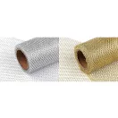 Dekorációs szalag / háló lurexel szélessége 15 cm - 1 ezüst (45 m-os csomagolás) Dekorációs szalag / háló lurexel szélessége 15 cm - 1 ezüst (45 m-os csomagolás)