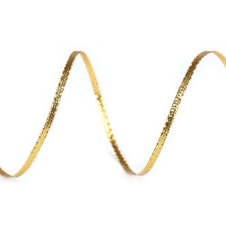 Szalag lurexszel szélessége 3 mm