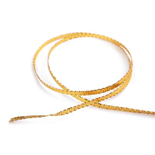 Szalag lurexszel szélessége 3 mm