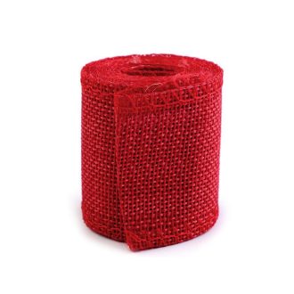 Szalag juta imitációval szélessége 50 mm