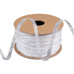   Lurex szalag / brokát szélessége 3 mm alkalmi / karácsonyi