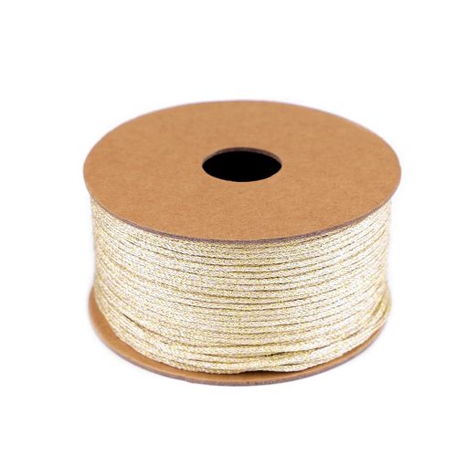 Lurex szalag / brokát szélessége 3 mm alkalmi / karácsonyi