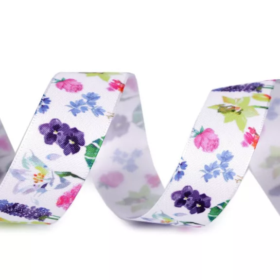 Szalag virág szélessége 25 mm - 3 multicolor (67,5 m-os csomagolás) Szalag virág szélessége 25 mm - 3 multicolor (67,5 m-os csomagolás)