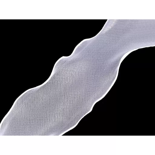 Organtin szalag gyöngyház fénnyel szélessége 80 mm