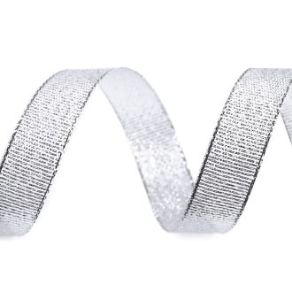 Brokát szalag lurexszel szélessége 15 mm