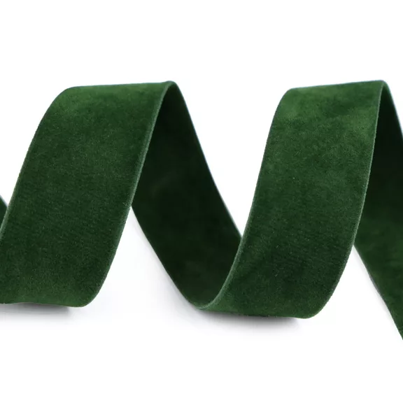 Szemis szalag velvet kétoldalas szélessége 25 mm - 73 élénkzöld Szemis szalag velvet kétoldalas szélessége 25 mm - 73 élénkzöld