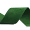 Szemis szalag velvet kétoldalas szélessége 40 mm velúr - 73 élénkzöld 
