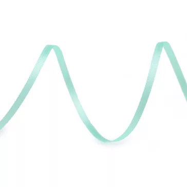   Atlaszszalag kétoldalas szélessége 3 mm - 342 menta (20 m-os csomagolás)