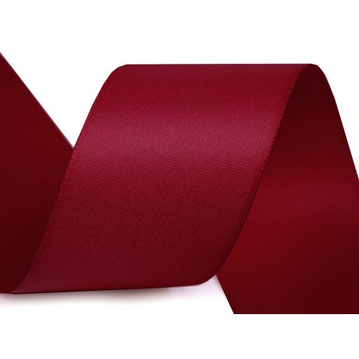 Atlasz selyemszalag kétoldalas szélessége 40 mm matt