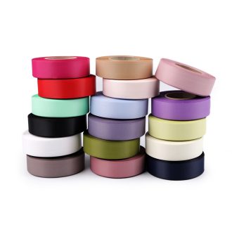 Atlasz selyemszalag kétoldalas szélessége 24 mm matt