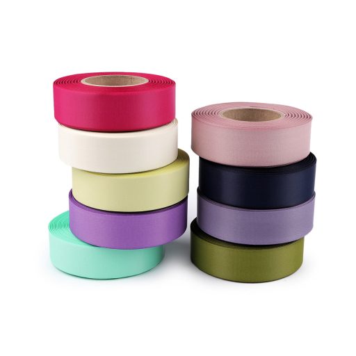 Atlasz selyemszalag kétoldalas szélessége 24 mm matt