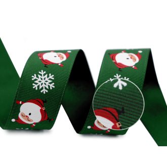 Karácsonyi ripsz szalag szélessége 24 mm