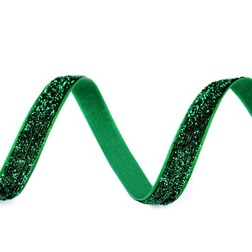 Lurex bársonyszalag széles 10 mm