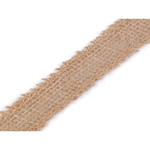 Juta zsákvászon szalag széles 25 mm