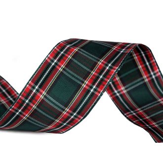 Kockás szalag dróttal 40 mm