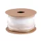 Organza szalag gyöngyházas fénnyel és lurexel szélessége 50 mm - 2 fehér arany (22,5 m-es csomagolás)