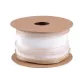   Organza szalag gyöngyházas fénnyel és lurexel szélessége 50 mm