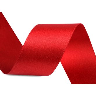   Szatén szalag kétoldalas lurexel fényes szélessége 40 mm