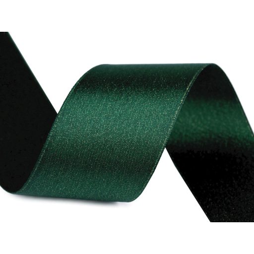 Szatén szalag kétoldalas lurexel fényes szélessége 40 mm