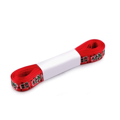 Karácsonyi ripsz szalag glitteres 10 mm groszgrain