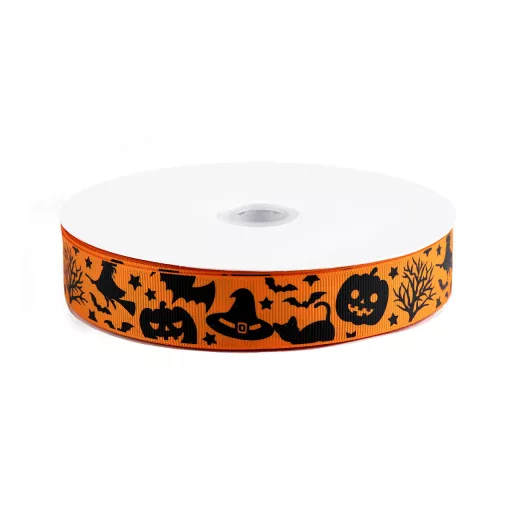 Ripsz szalag Halloween szélessége 25 mm