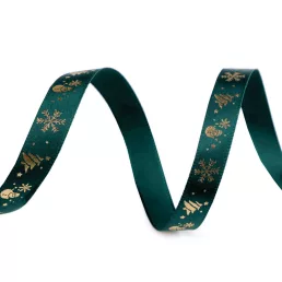Karácsonyi szetén szalag 10 mm