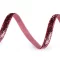 Lurexsz bársony szalag 6 mm - 4 pink (3 m-es csomagolás)