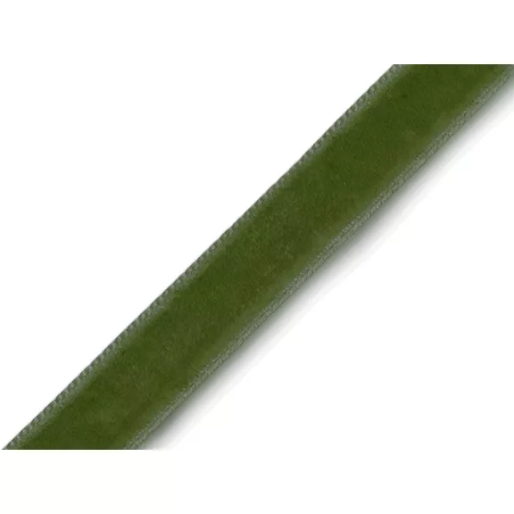 Bársony szalag 10 mm - 13 sztyepp zöld (45 m-es csomagolás) Bársony szalag 10 mm - 13 sztyepp zöld (45 m-es csomagolás)