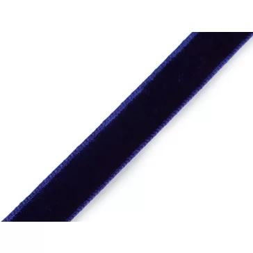 Bársony szalag 10 mm - 12 kobaltkék (135 m-os csomagolás)