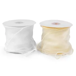 Organza szalag gyöngyös szélessége 10 cm