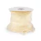 Organza szalag gyöngyös szélessége 10 cm - 2 (10) krém világos (9 m-es csomagolás)